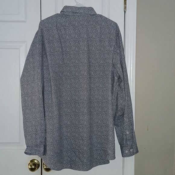 Reaction Kenneth Cole Slim Fit long sleeve button down dress shirt  Sz 2XL EUC - Picture 5 of 9